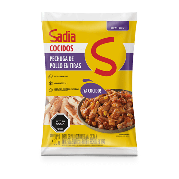 Tiritas de Pechuga de Pollo