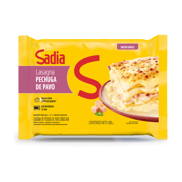 Lasagna de Pechuga de Pavo